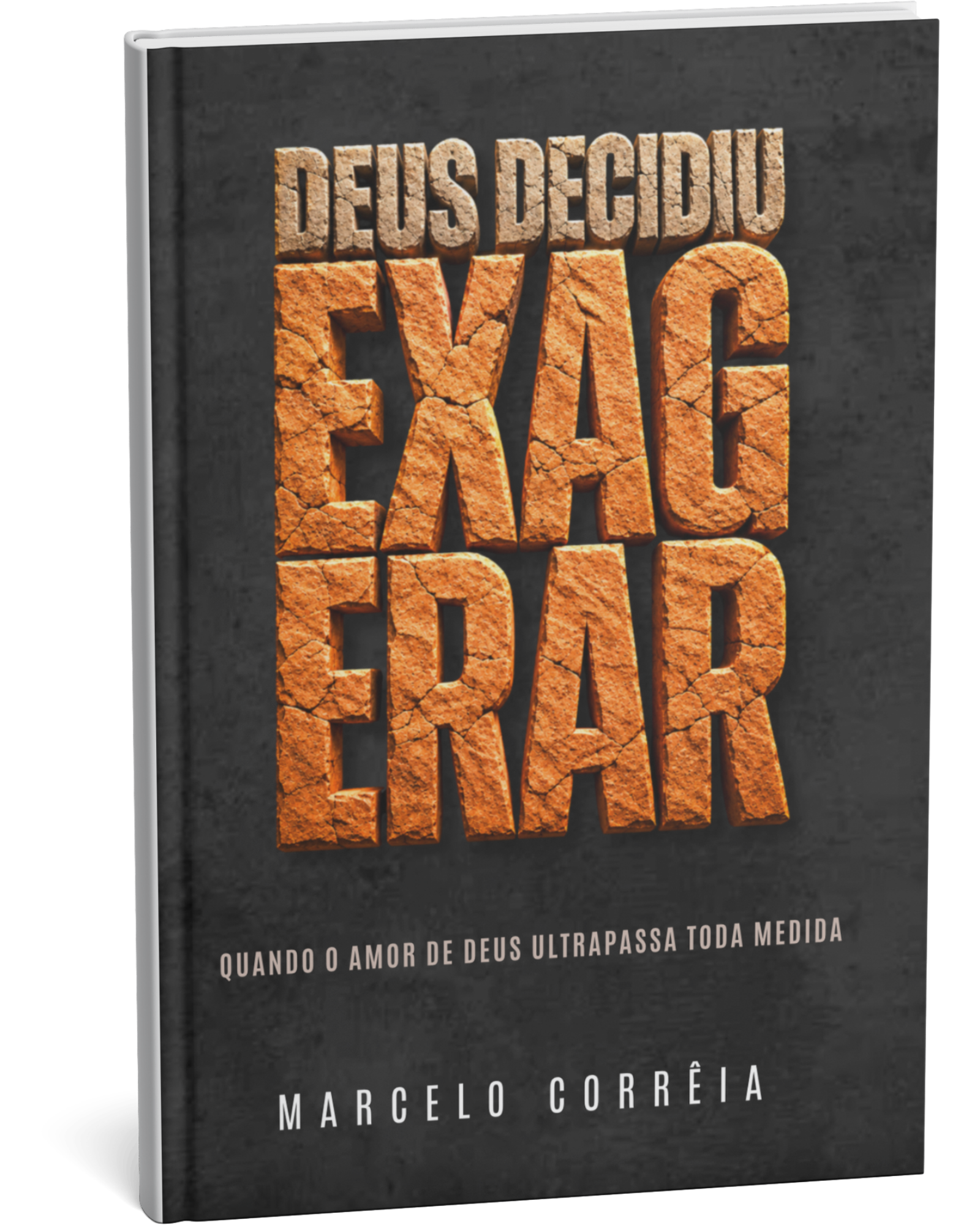 Capa do livro Deus decidiu exagerar